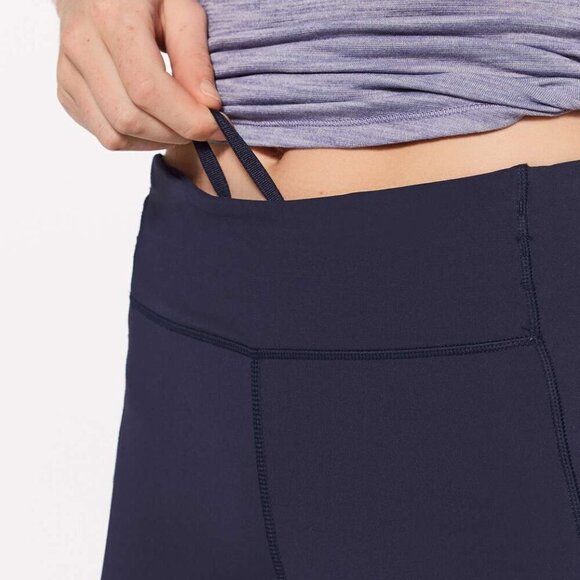 Lululemon Speed Up Tight *Full-On Luxtreme Brushed 28" Midnight Navy- Size 6 - Picture 8 of 15